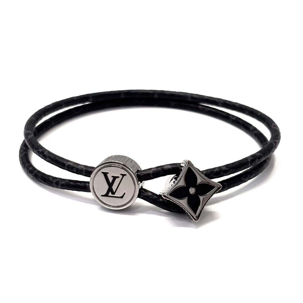 LOUIS VUITTON Brown Monogram Charm Bracelet - Picture 1 of 4